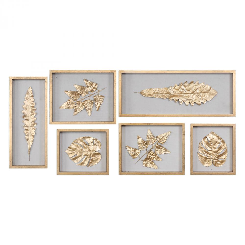 Golden Leaves Shadow Box Set/6