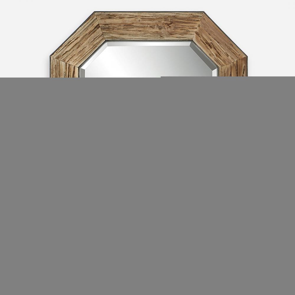 Siringo Rustic Octagonal Mirror