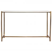 Uttermost 22964 - Affinity White Marble Console Table