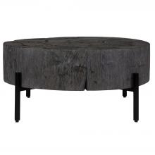 Uttermost 24462 - Adjoin Rustic Black Coffee Table