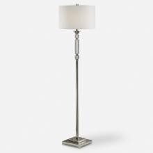 Uttermost 28165-1 - Uttermost Volusia Nickel Floor Lamp