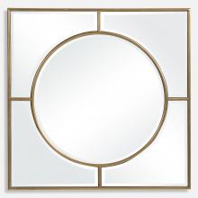 Uttermost 09673 - Uttermost Stanford Gold Square Mirror