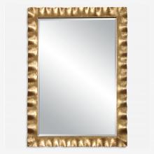 Uttermost 09742 - Haya Scalloped Gold Mirror