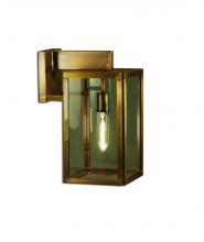 Northeast Lantern 7517-DB-MED-CSG - Midtown Small Wall Bracket Dark Brass Medium Base Socket Clear Seedy Glass