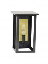 Northeast Lantern 8961R-AB-LT1-CLR-BR63 - Small Ashford With Rectangle Reflector Wall Mount Light