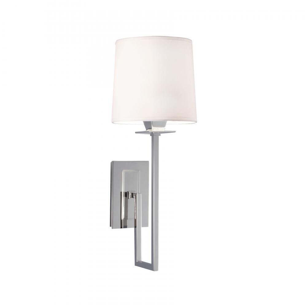 Maya 19.25'' High 1-Light Sconce - Polished Nickel