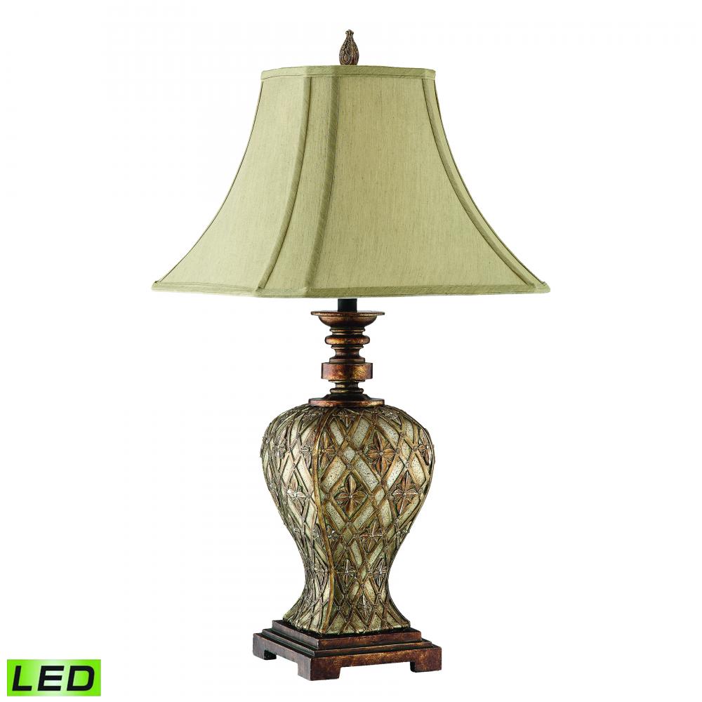 Jaela 31.25'' High 1-Light Table Lamp - Gold - Includes LED Bulb