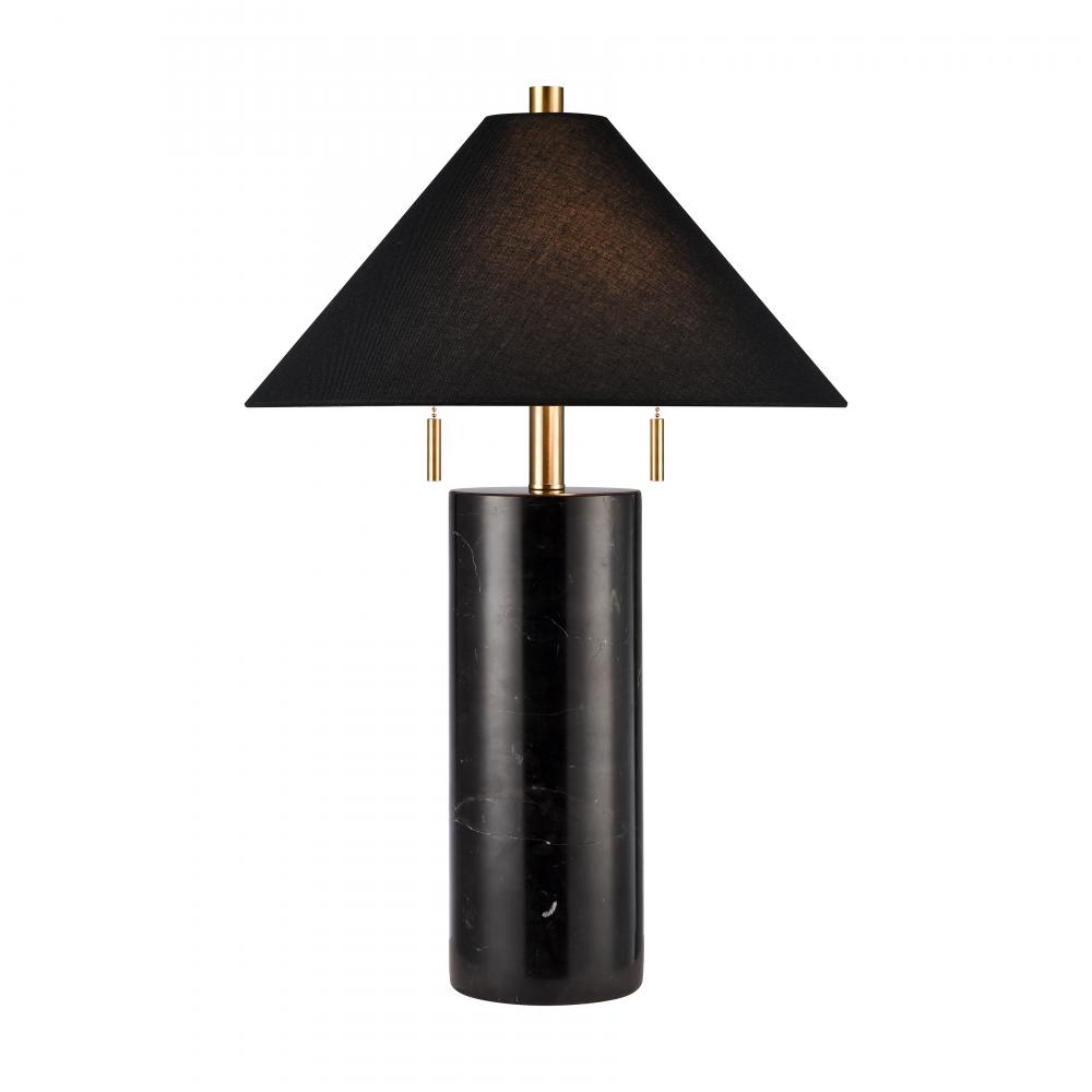 Blythe 26'' High 2-Light Table Lamp - Black