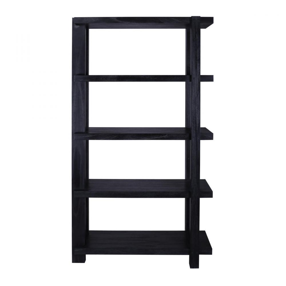 Riviera Bookshelf - Checkmate Black