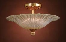ELK Home 6181/6 - 6 Light Semi Flush In French Gold And Hand Bl