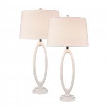 ELK Home H0019-10324/S2 - Adair 34'' High 1-Light Table Lamp - Set of 2 White