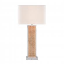 ELK Home H0019-11164 - Webb 36'' High 1-Light Table Lamp - Natural with Polished Nickel