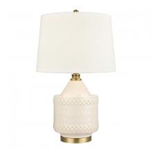 ELK Home S0019-9488 - Buckley 27'' High 1-Light Table Lamp - White