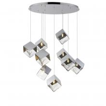 ET2 E24689-28PC - Ice Cube-Multi-Light Pendant