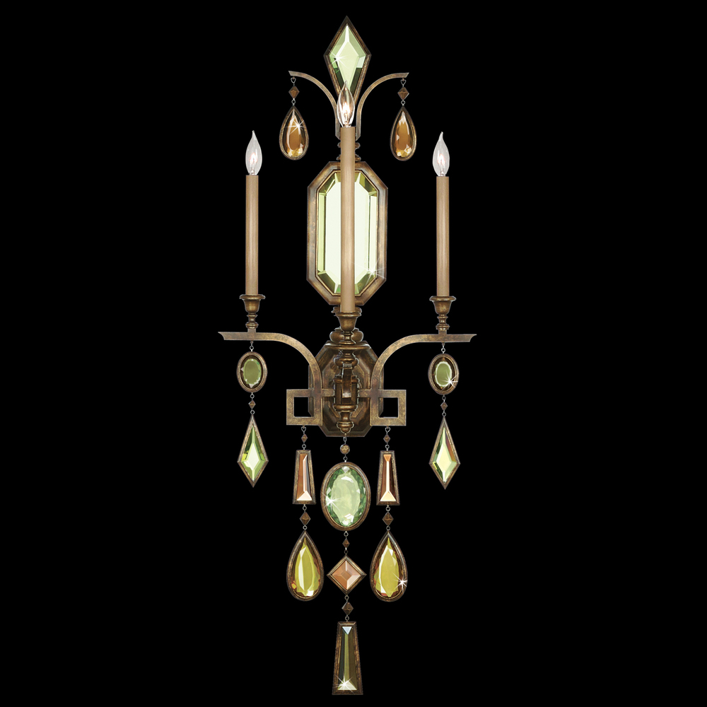 Encased Gems 49"H Sconce