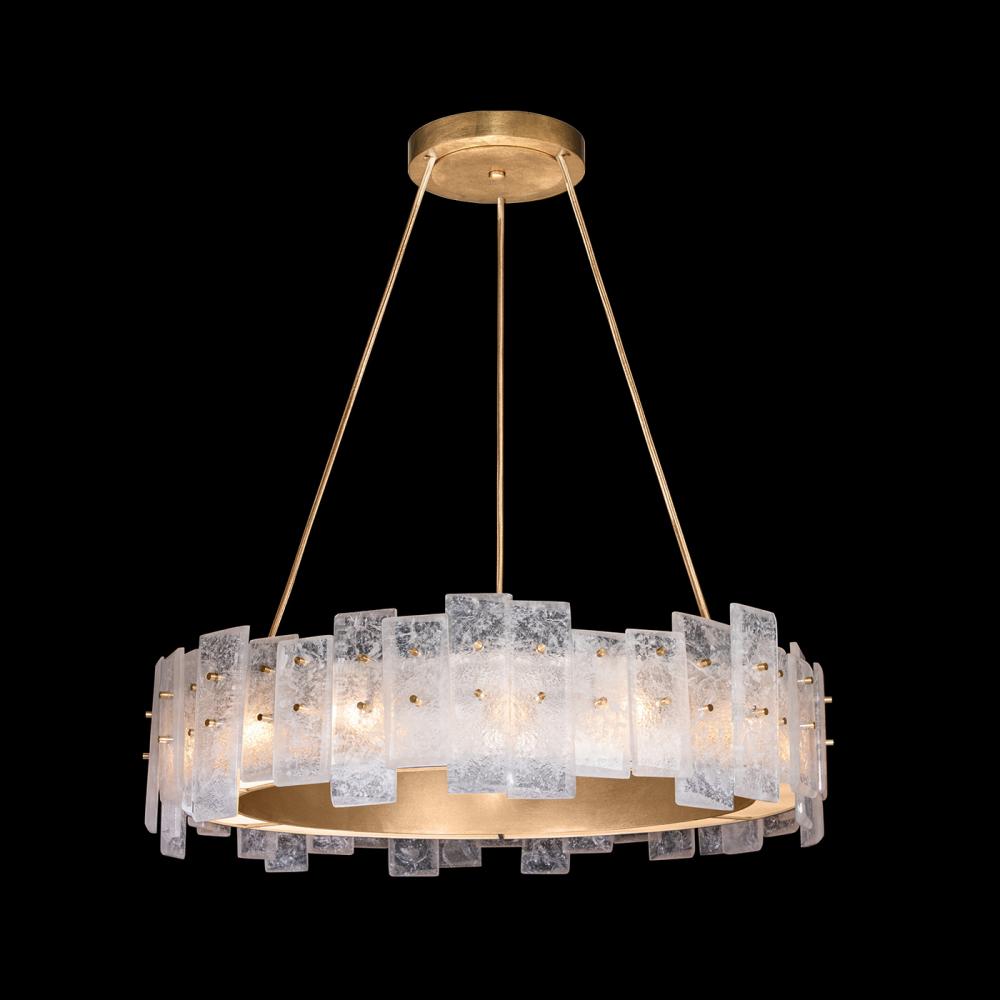 Lunea 33"W Round Pendant