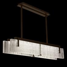 Fine Art Handcrafted Lighting 928040-45ST - Terra 52.25"W Linear Pendant